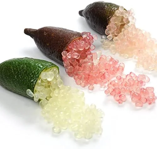 Finger Lime Seeds 20Pcs Non-GMO Evergreen Perennial Fruit Plant Green Red Pink - Image 5
